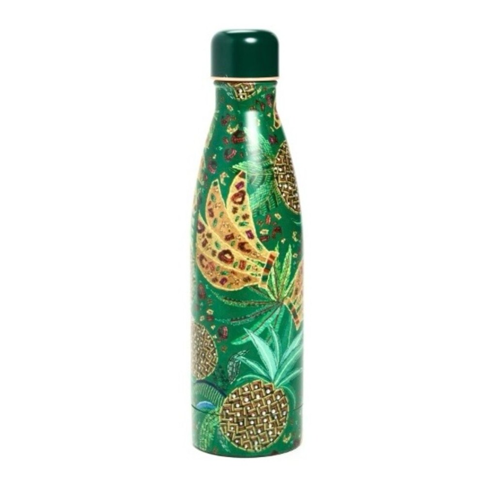 NEW Farm Rio Mixed Fruit Multi Water Bottle Tropical Banana Pineapple 16.9 oz
